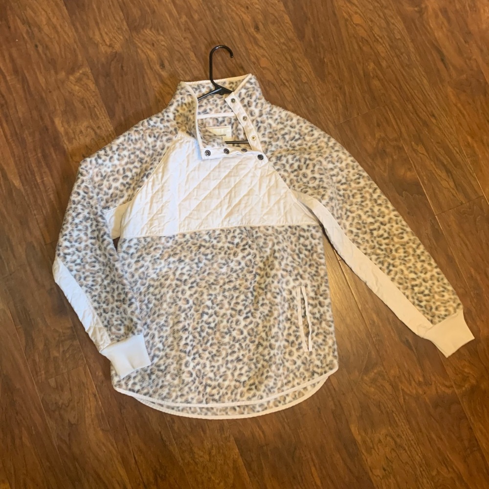 Abercrombie and Fitch cheetah print long sleeve